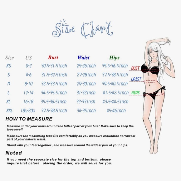 Amazon Red Ruffle Bikini - Picture 3 of 6